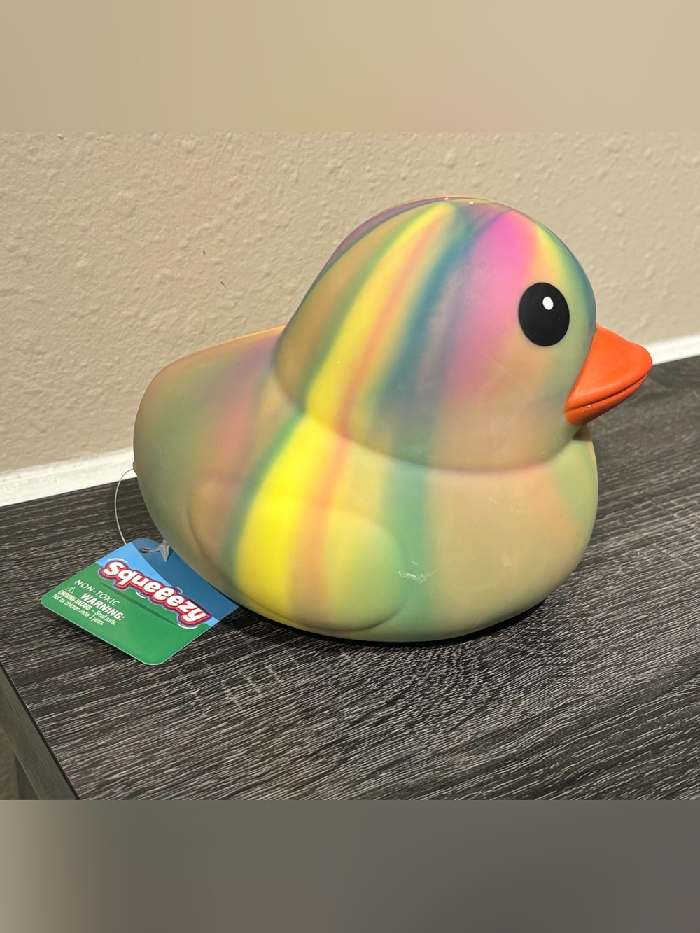 Sunny Days Tied Dye Jumbo Squishy Duck